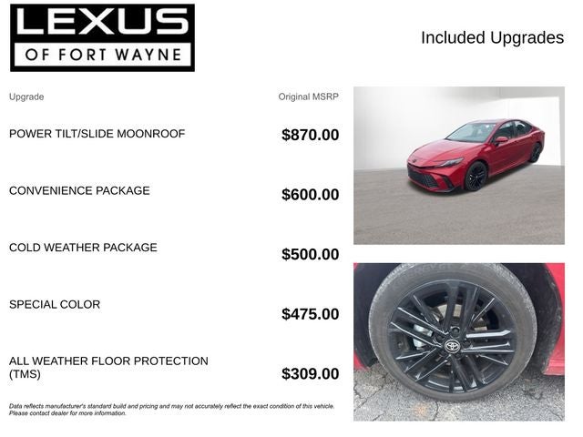 2025 Toyota Camry SE