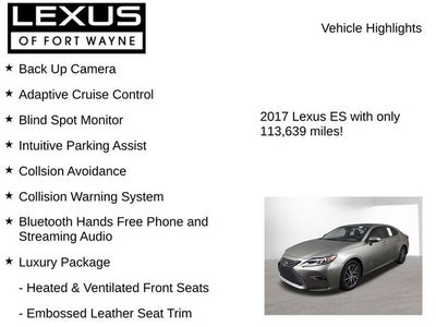 2017 Lexus ES 350