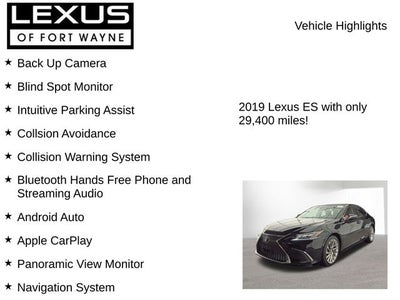 2019 Lexus ES 350