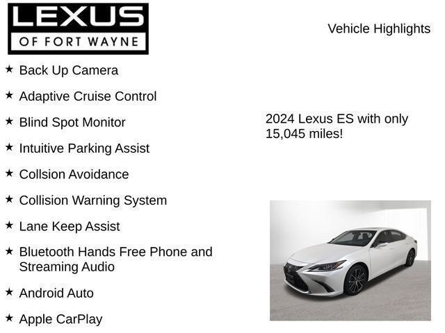 2024 Lexus ES 300h