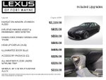 2024 Lexus ES LUXURY