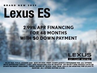 2025 Lexus ES LUXURY