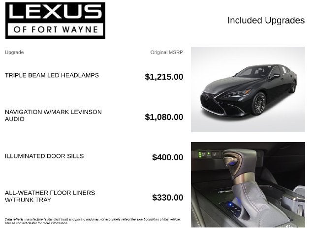 2025 Lexus ES ULTRA LUXURY