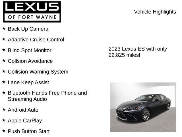 2023 Lexus ES ULTRA LUXURY