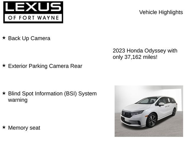 2023 Honda Odyssey Touring