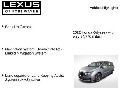 2022 Honda Odyssey Elite