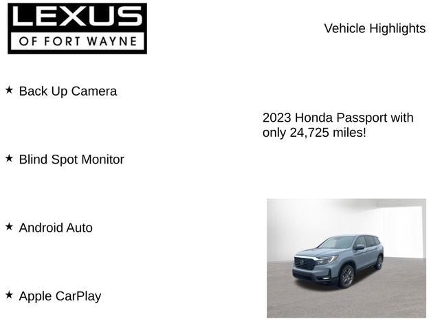 2023 Honda Passport EX-L