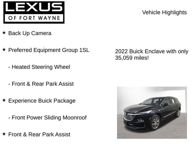 2022 Buick Enclave Essence
