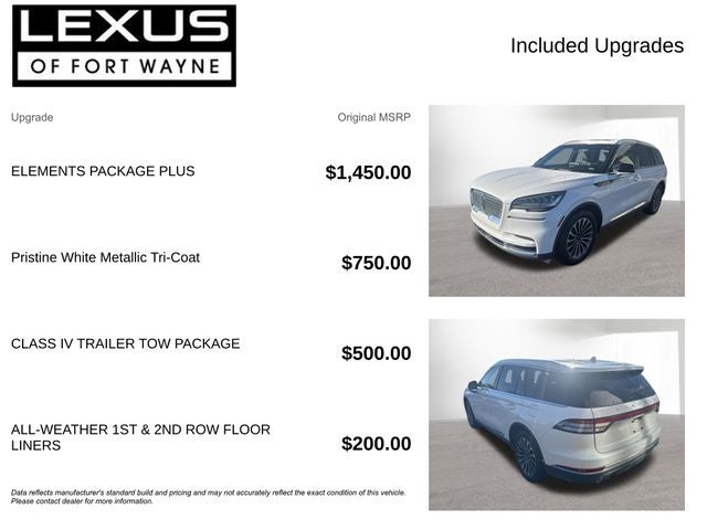 2023 Lincoln Aviator Reserve