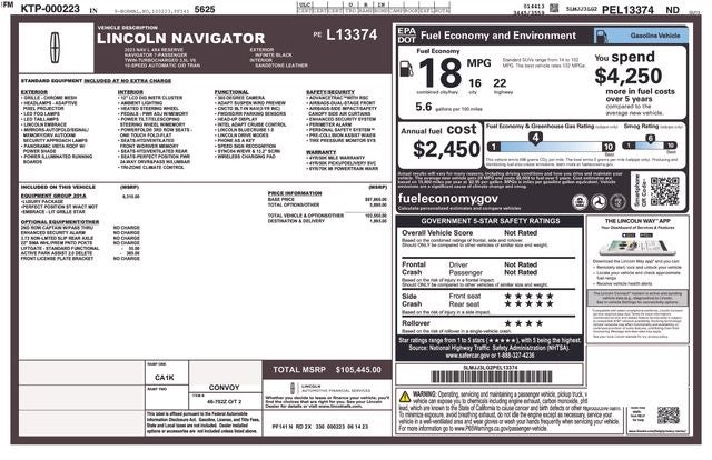 2023 Lincoln Navigator L Reserve