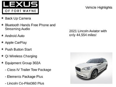 2021 Lincoln Aviator Grand Touring