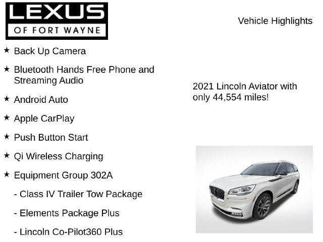 2021 Lincoln Aviator Grand Touring