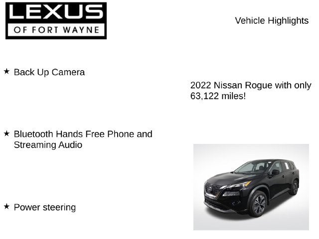 2022 Nissan Rogue SV
