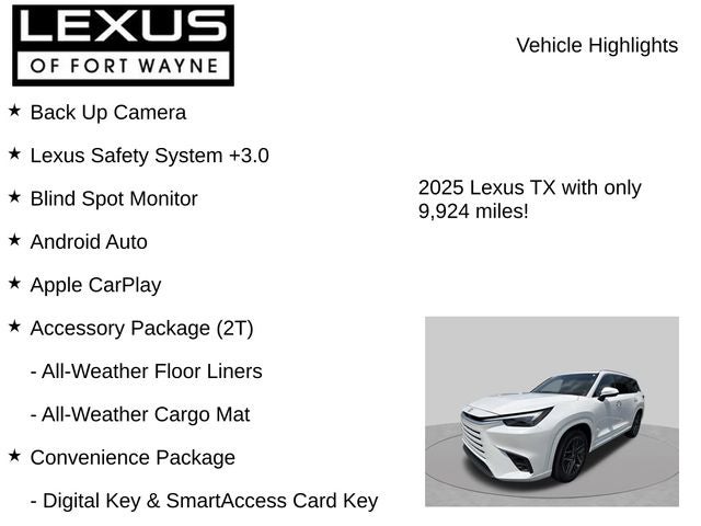 2025 Lexus TX 350 Premium
