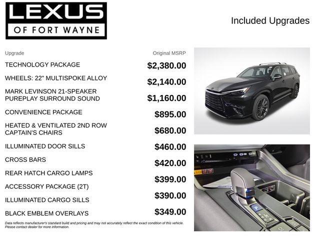 2026 Lexus TX LUXURY AWD