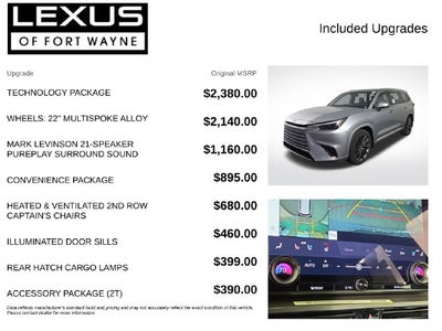 2026 Lexus TX LUXURY AWD