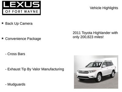 2011 Toyota Highlander Limited