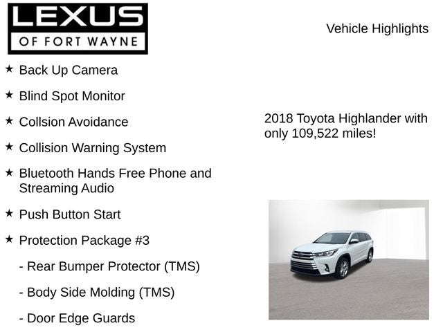 2018 Toyota Highlander Limited