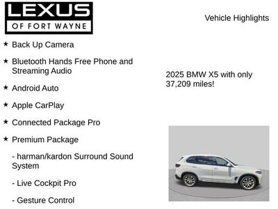 2025 BMW X5 xDrive50e