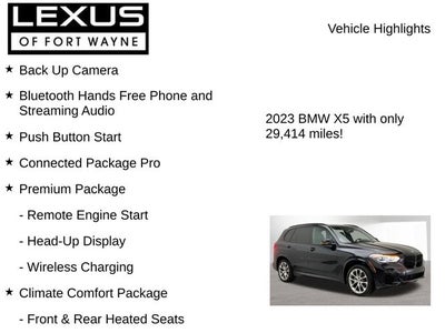 2023 BMW X5 xDrive40i