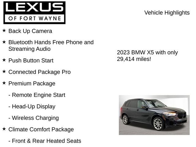 2023 BMW X5 xDrive40i
