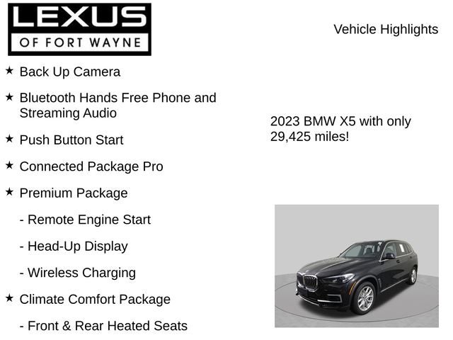 2023 BMW X5 xDrive40i