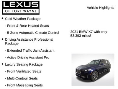 2021 BMW X7 xDrive40i