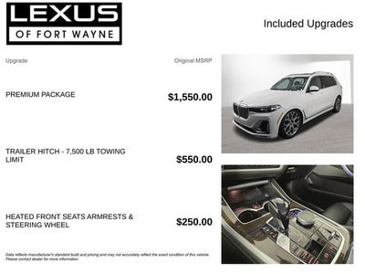 2019 BMW X7 xDrive50i