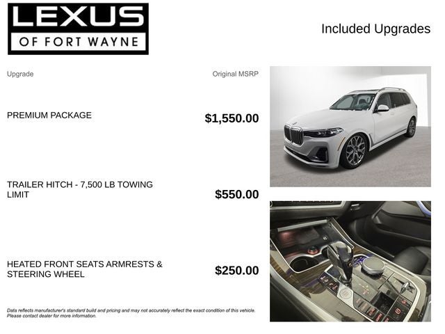 2019 BMW X7 xDrive50i