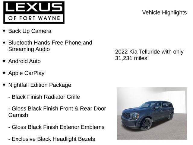 2022 Kia Telluride EX