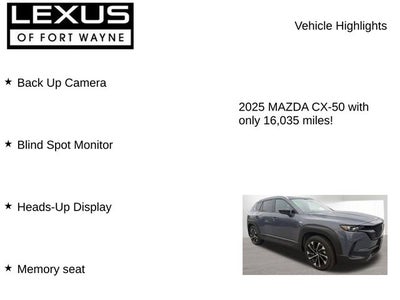 2025 Mazda Mazda CX-50 Hybrid Premium Plus