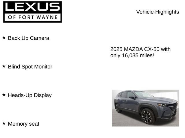 2025 Mazda Mazda CX-50 Hybrid Premium Plus