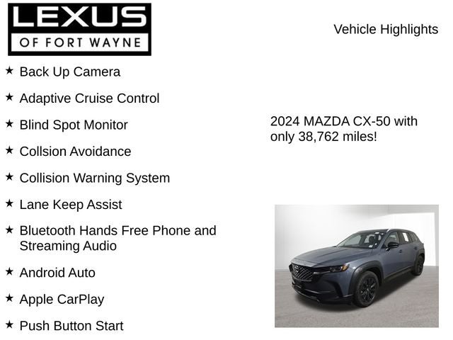2024 Mazda Mazda CX-50 2.5 S Preferred Package