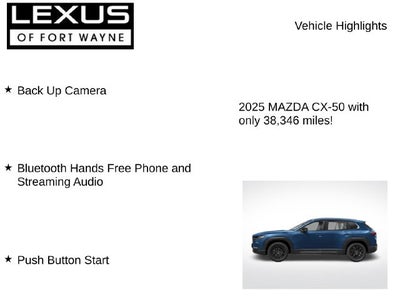2025 Mazda Mazda CX-50 2.5 S Preferred Package