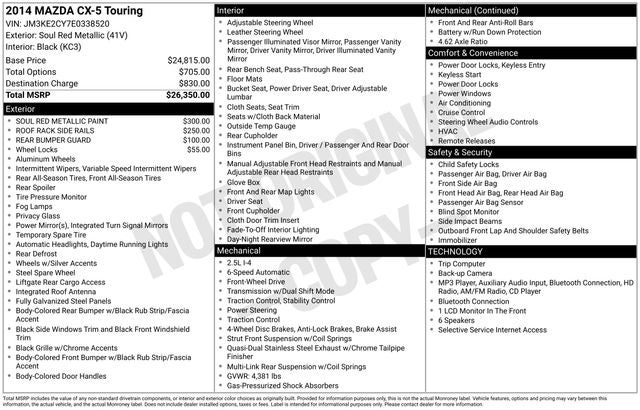 2014 Mazda Mazda CX-5 Touring