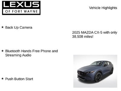 2025 Mazda Mazda CX-5 2.5 S Carbon Edition