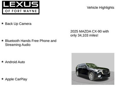 2025 Mazda Mazda CX-90 3.3 Turbo Select