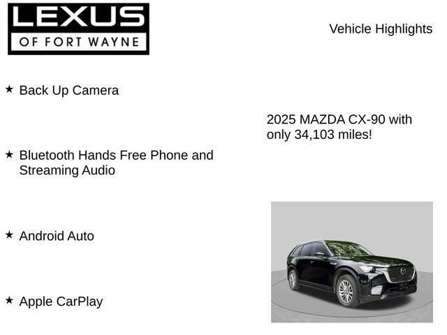 2025 Mazda Mazda CX-90 3.3 Turbo Select