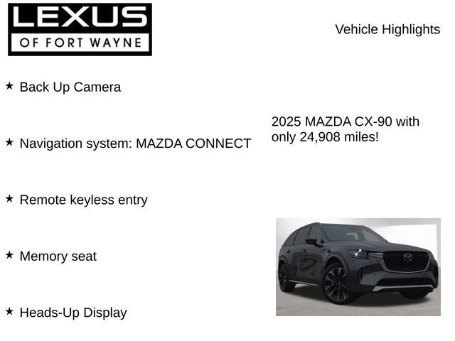 2025 Mazda Mazda CX-90 3.3 Turbo Premium