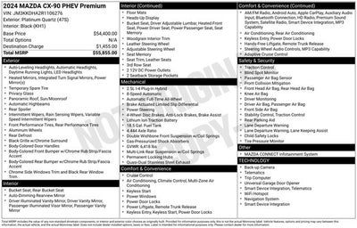 2024 Mazda Mazda CX-90 PHEV Premium