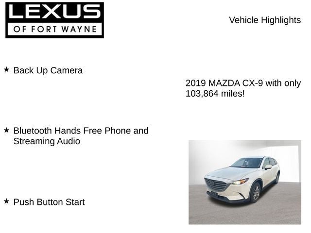 2019 Mazda Mazda CX-9 Touring