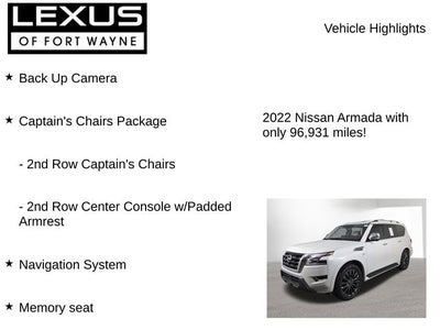 2022 Nissan Armada Platinum