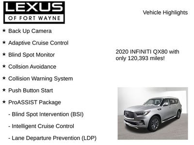 2020 INFINITI QX80 LUXE