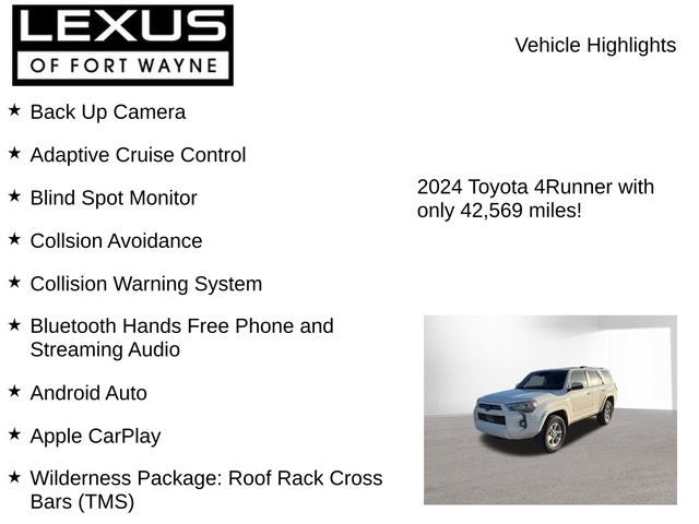 2024 Toyota 4Runner SR5