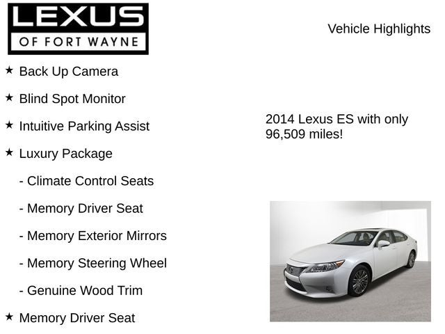 2014 Lexus ES 350
