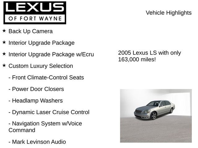 2005 Lexus LS 430