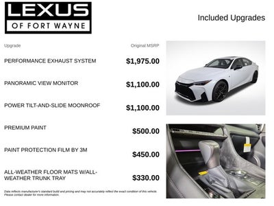 2026 Lexus IS F SPORT DESIGN AWD