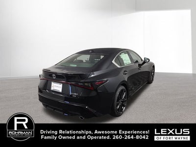 2025 Lexus IS 350 F SPORT Design