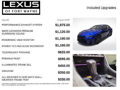 2026 Lexus IS F SPORT AWD