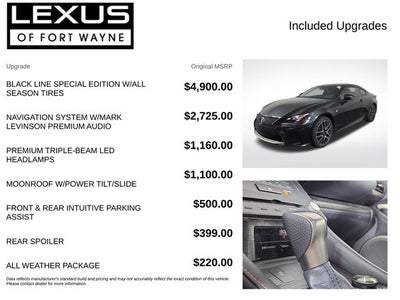 2018 Lexus RC 350
